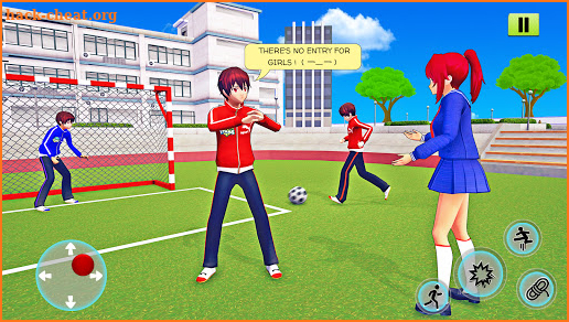 High School Girl Simulator 3D: Anime School Games screenshot