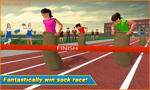 High School Girl Virtual Sports Day Game For Girls screenshot