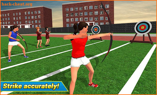 High School Girl Virtual Sports Day Game For Girls screenshot