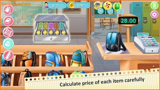 High School Happy Cashier : Cash Register Game screenshot