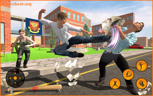 HIGH SCHOOL KUNG FU BULLY FIGHT - KARATE GAMES screenshot
