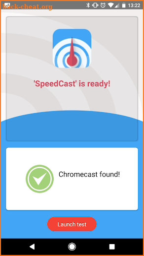 ⚡ Free Internet Speed for Chromecast - SpeedCast ⚡ screenshot