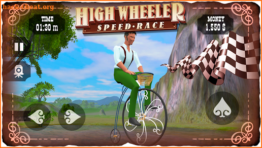 High Wheeler Speed Race screenshot