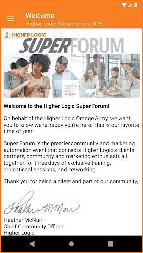 Higher Logic Super Forum screenshot