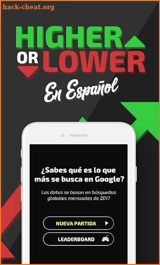 Higher or Lower en Español screenshot