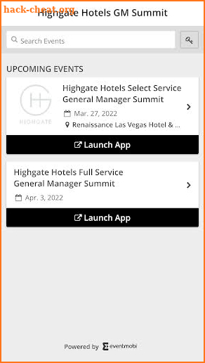 Highgate Hotels GM Summit screenshot