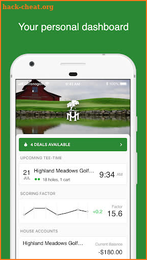 Highland Meadows Golf Course screenshot