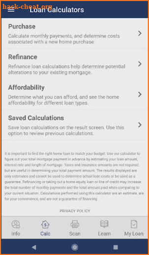 Highlands Residential Mortgage screenshot