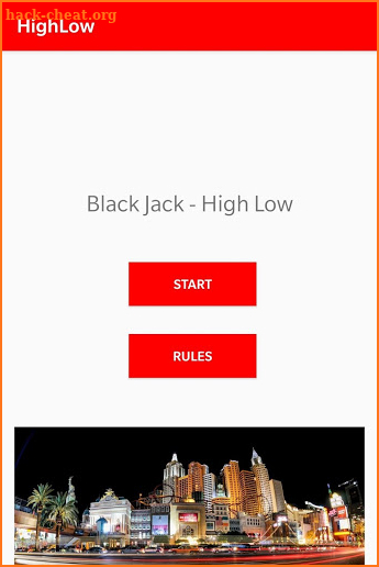 HighLow - BlackJack screenshot