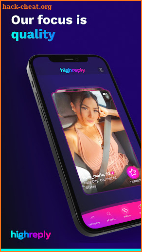 HighReply Dating App: Meet Now screenshot