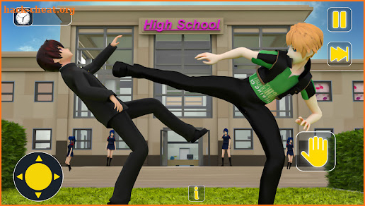 Highschool Girl Anime Love Sim screenshot