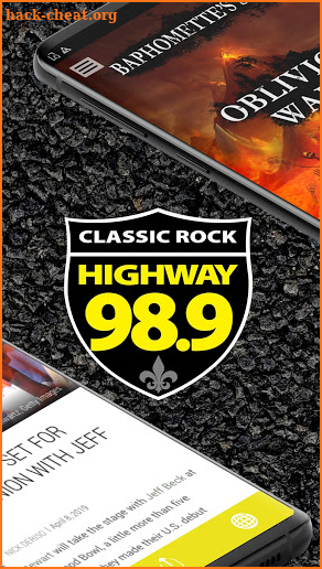 Highway 98.9 - Shreveport Classic Rock Radio KTUX screenshot