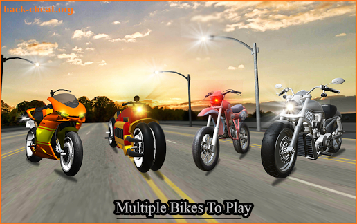 highway bike racer 2018 : new moto rider 3D screenshot
