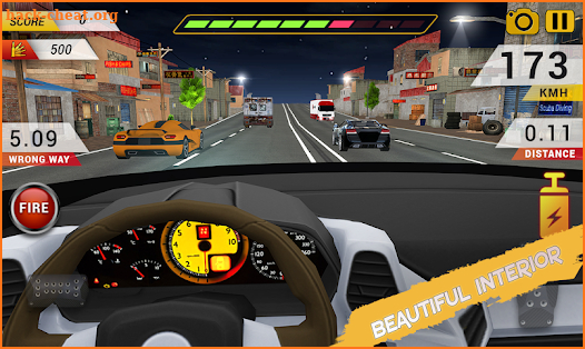 Highway Car Driving : Highway Car Racing Game screenshot