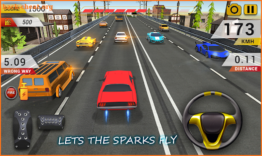 Highway Car Driving : Highway Car Racing Game screenshot
