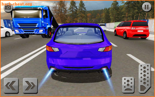 Highway Car Race 2019: Racing Traffic via Stunts screenshot