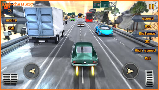 Highway Car Racing game 3D screenshot