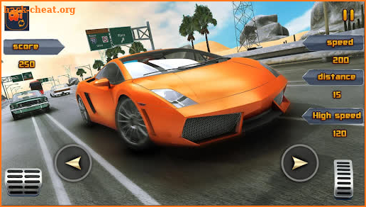 Highway Car Racing game 3D screenshot