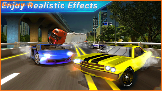 Highway Fastlane Racing : Multiple Vehicles screenshot