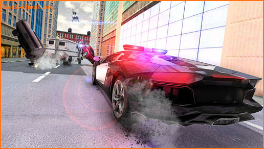 Highway Police Car Chase: City Driving Simulator screenshot