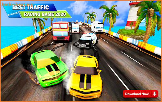 Highway Police Car Racing & Ambulance Rescue screenshot