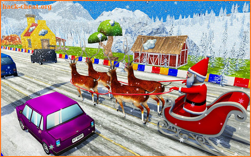 Highway Racing 2019: Santa Christmas Games screenshot