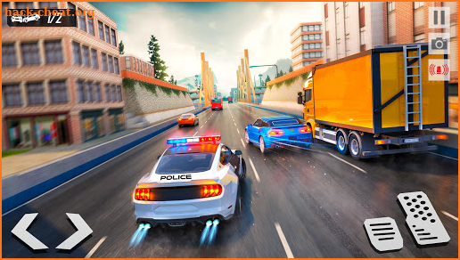 Highway Racing Police Car Chase: Cop Simulator screenshot
