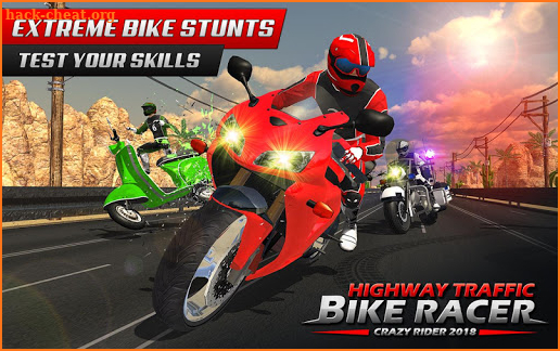 Highway Rider Bike Racing: Crazy Bike Traffic Race screenshot