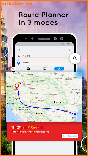 Highway Route Finder, GPS Maps – Driving Direction screenshot