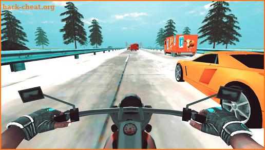 Highway Traffic Moto Racer screenshot