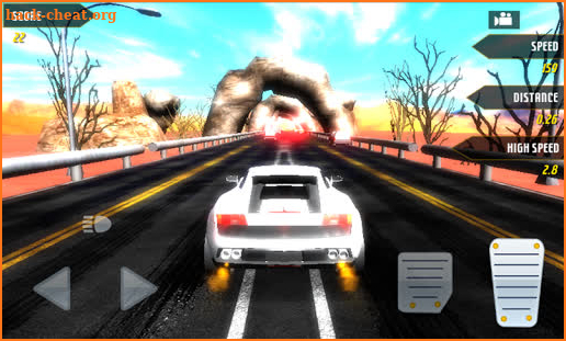Highway Traffic Racer 3D Game screenshot