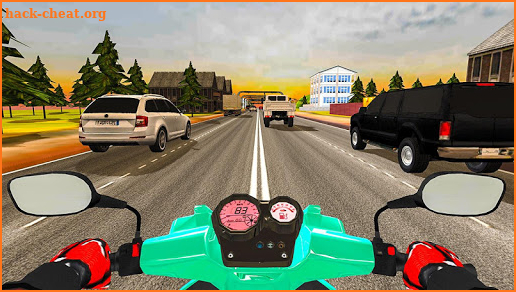 Highway Traffic Rider - 3D Bike Racing screenshot