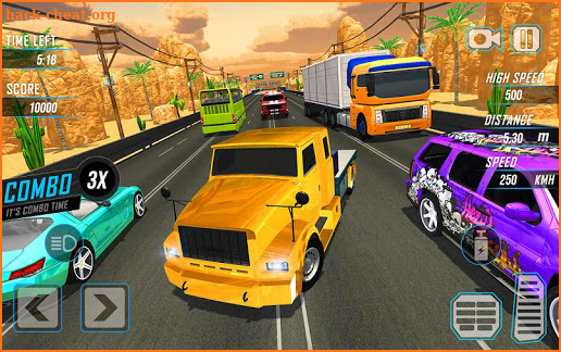 Highway Truck Racer: Endless Truck Driving Games screenshot