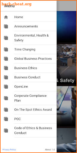 HII Ethics & Compliance screenshot