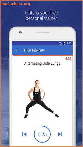 HIIT & Cardio Workout by Fitify screenshot