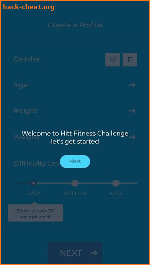 HIIT Fitness Challenge screenshot