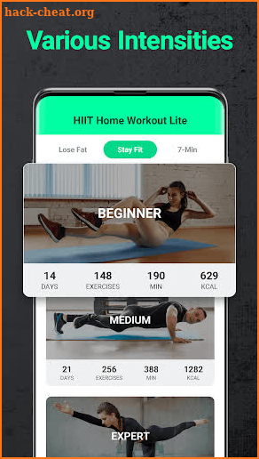 HIIT Home Workout Lite screenshot