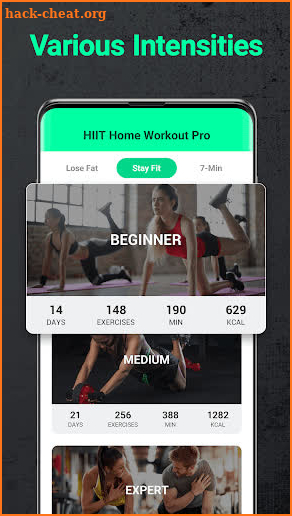 HIIT Home Workout Pro screenshot
