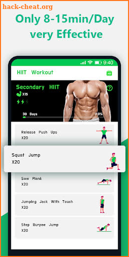 HIIT Workout screenshot