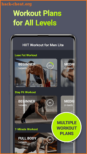 HIIT Workout for Men Lite screenshot