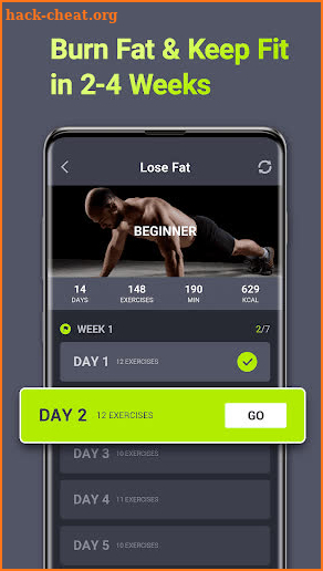 HIIT  Workout For Men Pro screenshot