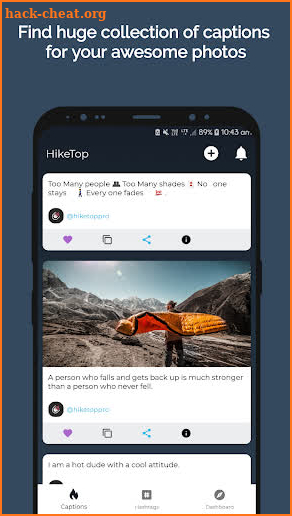 HikeTop - Get Likes & Followers for Instagram 2020 screenshot