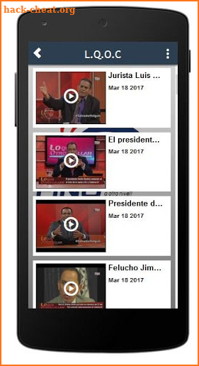 Hilando Fino TV screenshot