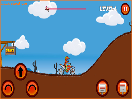 Hill Bike Racing Game screenshot