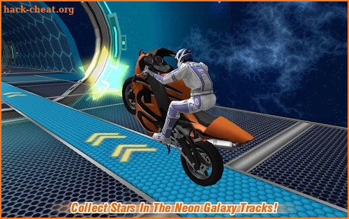 Hill Bike Racing: Neon Galaxy screenshot