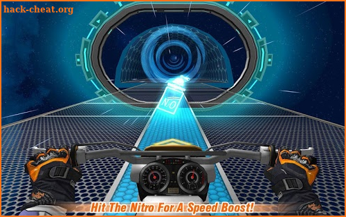 Hill Bike Racing: Neon Galaxy screenshot