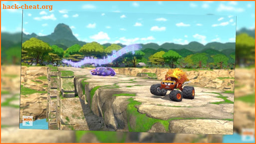 Hill Blaze Monster Machines Racing screenshot