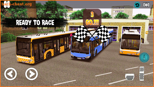 Hill Bus Racing Game 2019:Airport Bus Simulator 3D screenshot