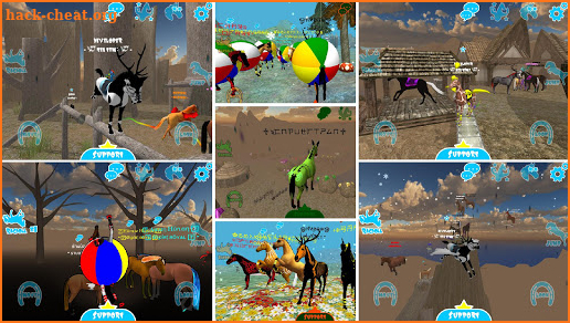 Hill Cliff Horse - Online screenshot