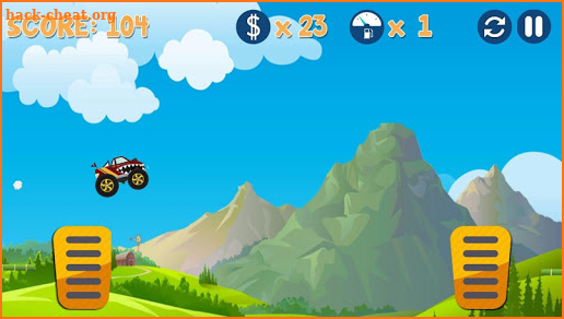 Hill Climb 3 ; Monster Truck Racing Climber screenshot